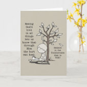 Pijn kan genezen kaart (Gele Bloem)