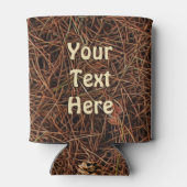 Pijn-kloon op gedode naalden blikjeskoeler (Achterkant)