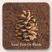 Pijn-kloon op gedode naalden drankjes onderzetter (Voorkant)