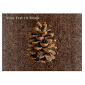 Pijn-kloon op gedode naalden snijplank (Voorkant)