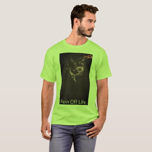 Pijn Life Summer T-Shirt Mannen (Voorkant volledig)