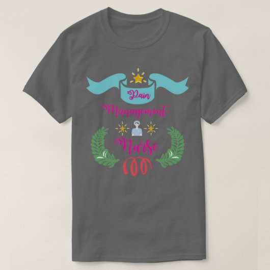 Pijn management verpleegster 11 t-shirt (Design voorkant)