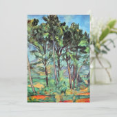 Pijn met Viaduct door Paul Cezanne, kunst (Staand voorkant)