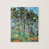 Pijn met Viaduct door Paul Cezanne,  kunst Legpuzzel (Verticaal)