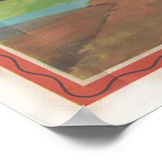 Pijn op de staart op de Donkey Poster (Hoek)