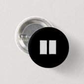 Pijn pauze ronde button 3,2 cm (Voorkant /achterkant)