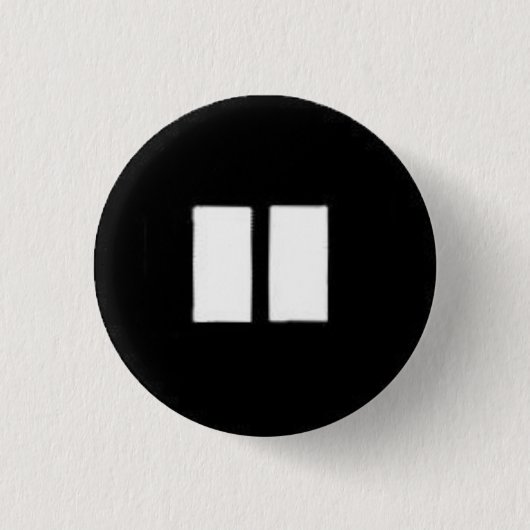 Pijn pauze ronde button 3,2 cm (Voorkant)