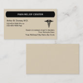 Pijn Relief Management Medical Visitekaartje (Voorkant / Achterkant)