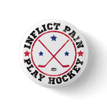 Pijn spelen Hockey Button