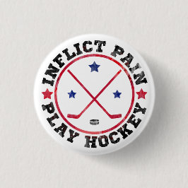 Pijn spelen Hockey Button