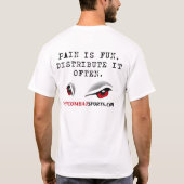Pijn T T-shirt (Achterkant)