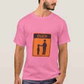 pijn teken t-shirt (Voorkant)