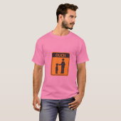 pijn teken t-shirt (Voorkant volledig)