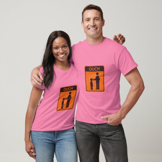 pijn teken t-shirt (Unisex)