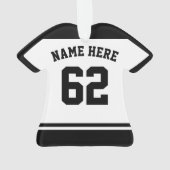 Pijn toebrengen Spelen Hockey,  Jersey Ornament (achterkant)