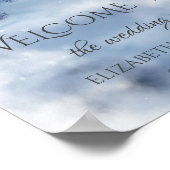 Pijn Tree Forest, String Lights Wedding Poster (Hoek)