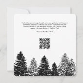 Pijn Tree Holiday Corporate Business QR Code Logo (Achterkant)