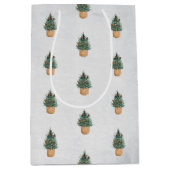 Pijn Tree,Pine Cones,Sneeuwvakantie Medium Cadeauzakje (Voorkant)