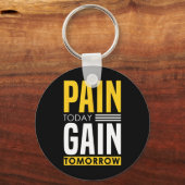 Pijn vandaag - het stimuleren van bodybuilding Gez Sleutelhanger (Voorkant)