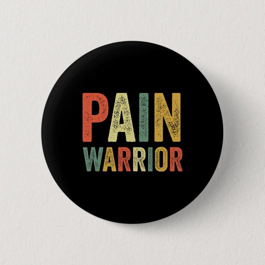 Pijn Warrior CRPS Bewustheid Maand Chronic Disease Ronde Button 5,7 Cm (Voorkant)