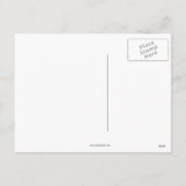 Pijnappel en spar takken foto vakantie groet feestdagenkaart (Achterkant)