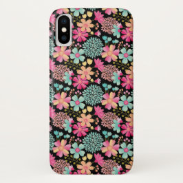 Pijnbaar Floral Patroon IPHONE X Hoesje Hoesje