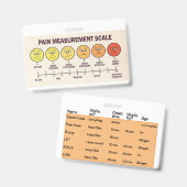 Pijnbeheer Badge (Voor- en achterkant)