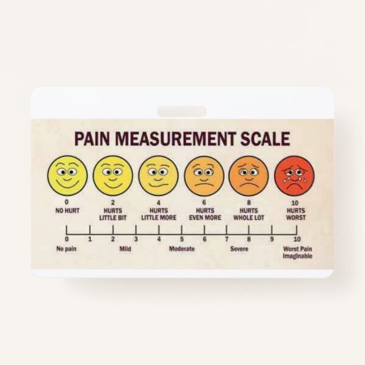 Pijnbeheer Badge (Voorkant)