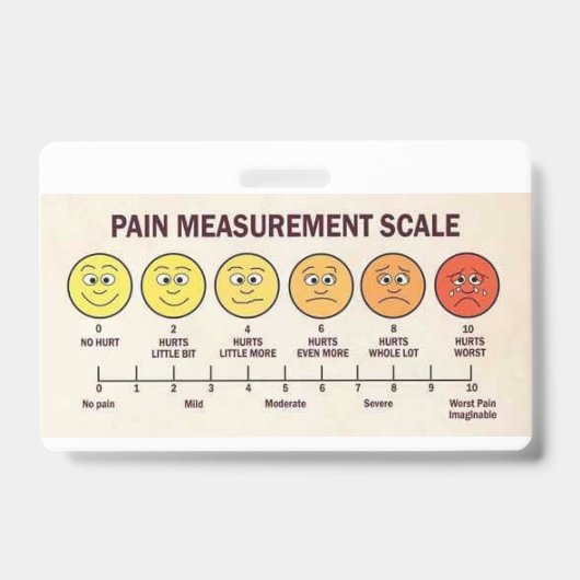 Pijnbestrijding Badge (Voorzijde)