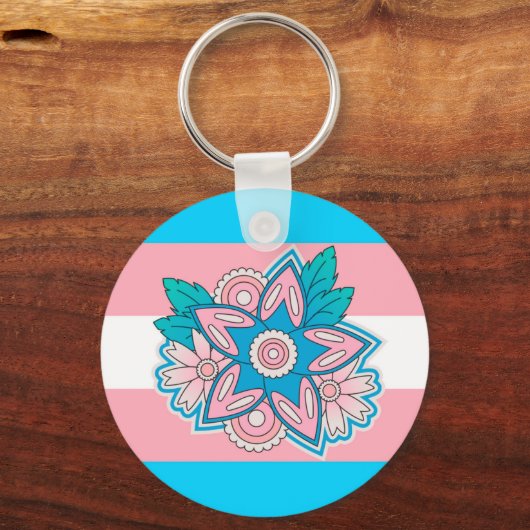 Pijnbloem Sleutelhanger (Voorkant)