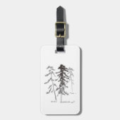 Pijnbomen Bagagelabel (Voorkant verticaal)