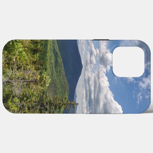 Pijnbomen + Bergen Telefoon Case (Achterkant (horizontaal))