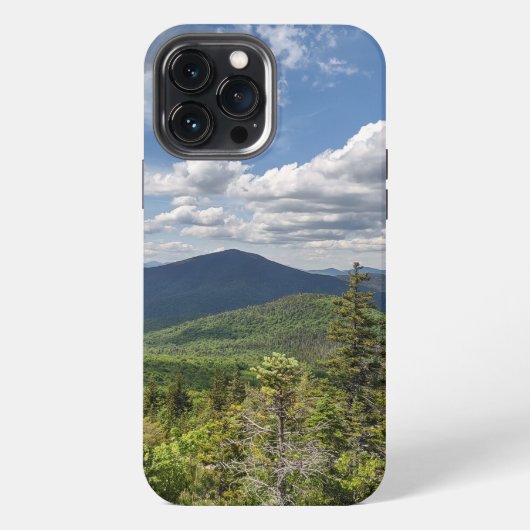 Pijnbomen + Bergen Telefoon Case iPhone Hoesje (Achterkant)