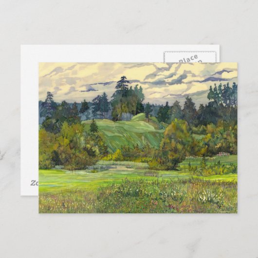 Pijnbomen Briefkaart (Voorkant / Achterkant)