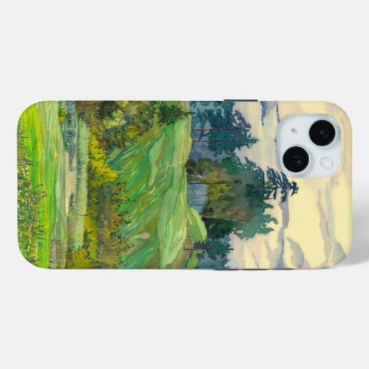 Pijnbomen Case-Mate iPhone Case (Achterkant (horizontaal))