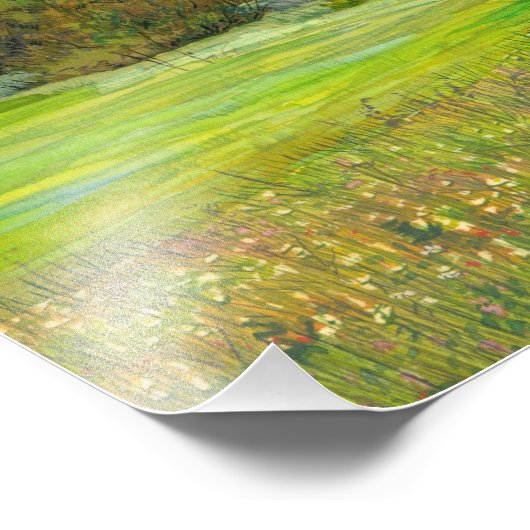 Pijnbomen Foto Afdruk (Hoek)