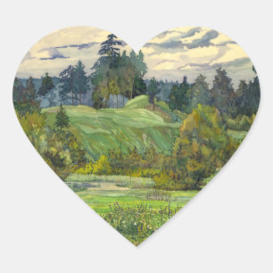 Pijnbomen Hart Sticker