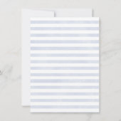 Pijnbomen Het avontuur begint met Baby shower Kaart (Achterkant)