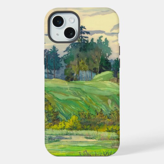 Pijnbomen iPhone Hoesje (Achterkant)