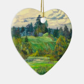 Pijnbomen Keramisch Ornament (Rechts)