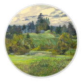 Pijnbomen Keramische Knop (Voorkant)