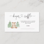 Pijnbomen kleine beer bagagerekst informatiekaartje (Voorkant)