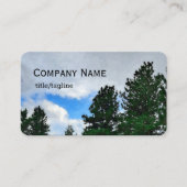 Pijnbomen natuur kunstlandschap buitenshuis visitekaartje (Voorkant)
