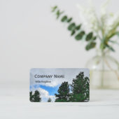 Pijnbomen natuur kunstlandschap buitenshuis visitekaartje (Staand voorkant)