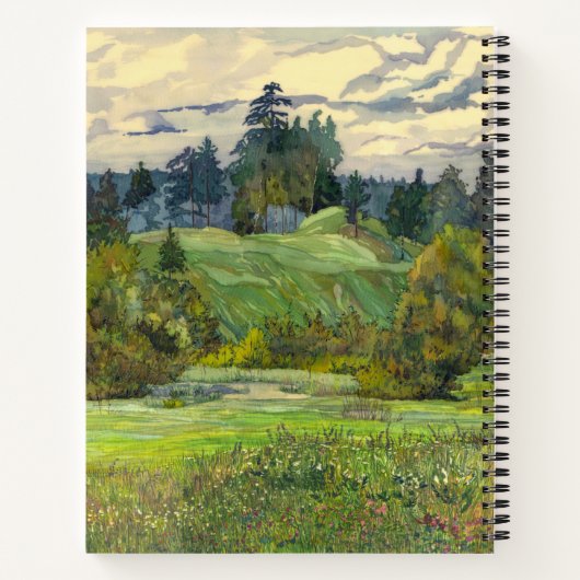 Pijnbomen Notitieboek (Achterkant)