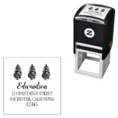 Pijnbomen op maat retour adres zelf inkten  zelfinktende stempel (In situ)