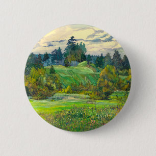 Pijnbomen Ronde Button 5,7 Cm