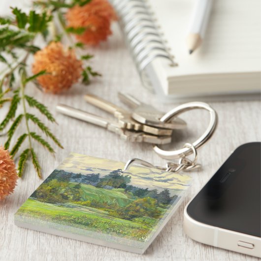 Pijnbomen Sleutelhanger (Voorkant Rechts)