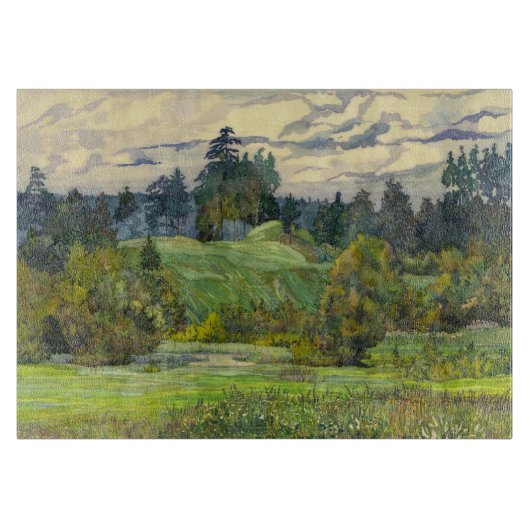 Pijnbomen Snijplank (Voorkant)