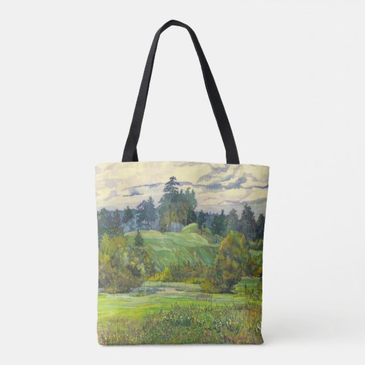 Pijnbomen Tote Bag (Achterkant)